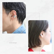 Ripple Ear Cuff / さざ波 イヤーカフ シルバー925【it's 12 midnight Original | イッツトゥエルヴミッドナイト】