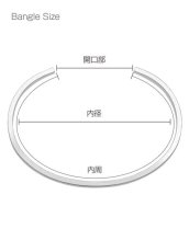 バングルサイズ表
